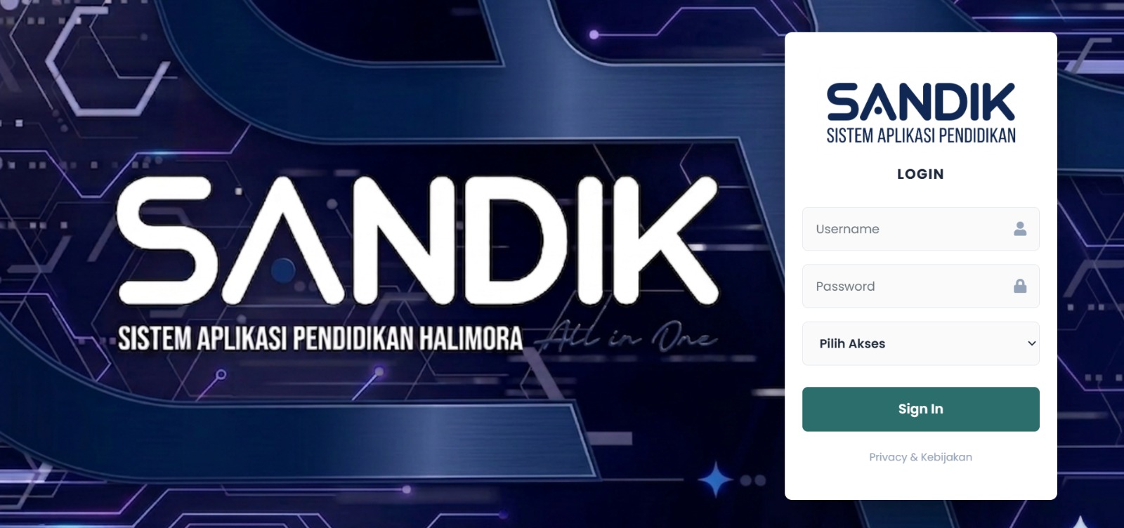 Sandik Halimora Mendunia